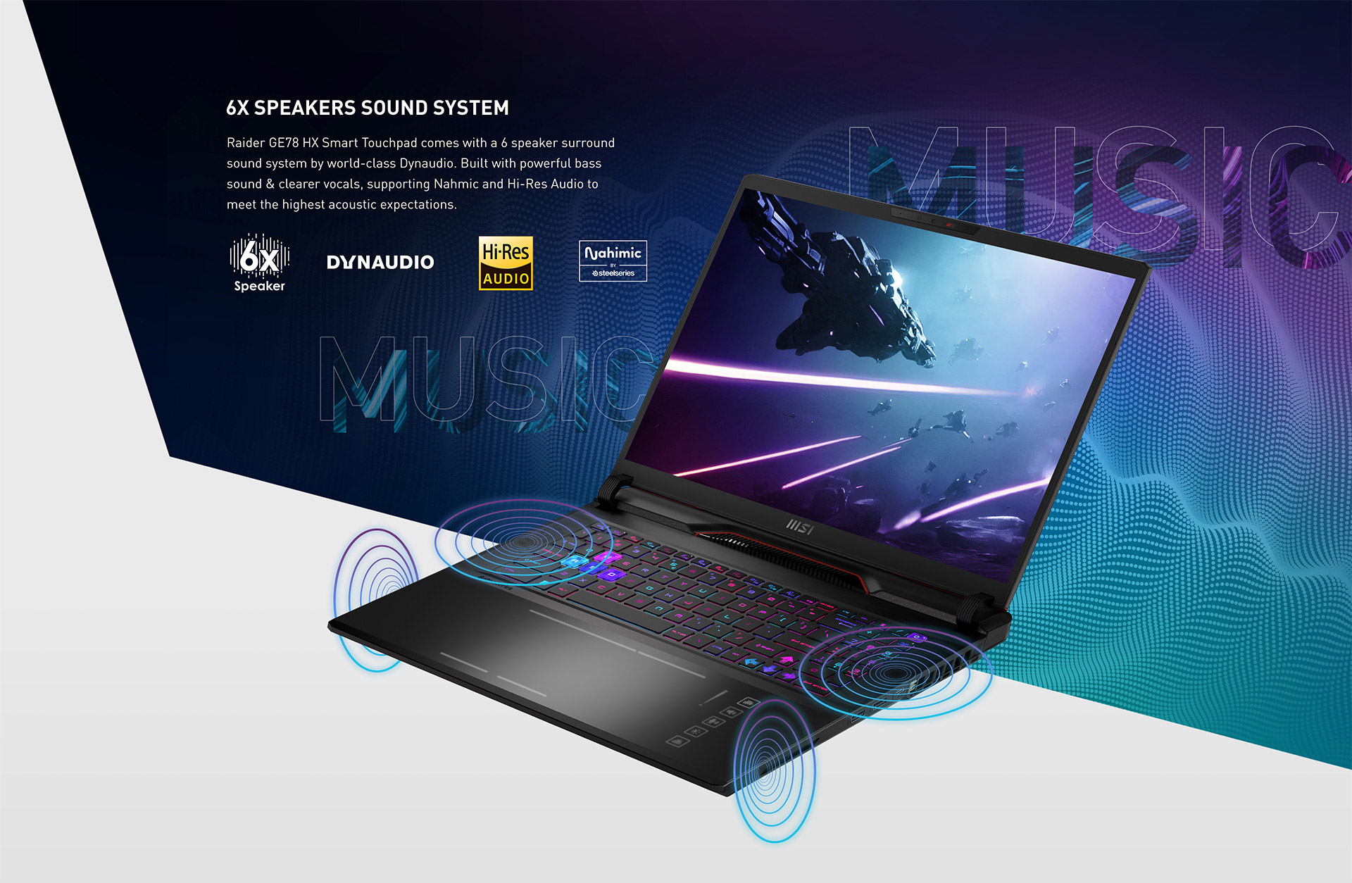 MSI Raider GE78HX SmartTP 13VG057US Gaming Laptop Intel Core i9